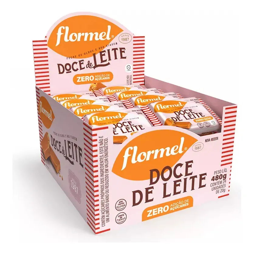 Doce De Leite Zero Açúcar Flormel Caixa (480g)